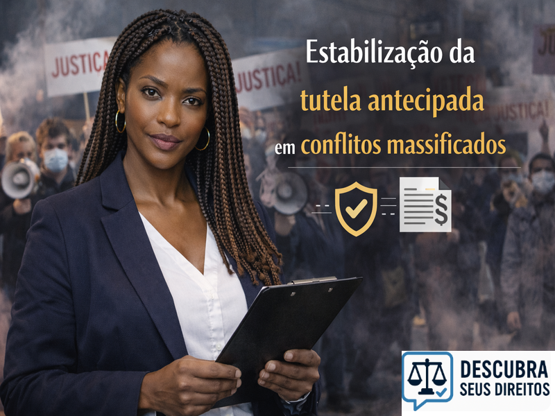 Estabilização da tutela antecipada em conflitos massificados