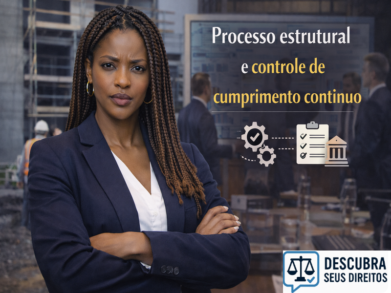 Processo estrutural e controle de cumprimento contínuo