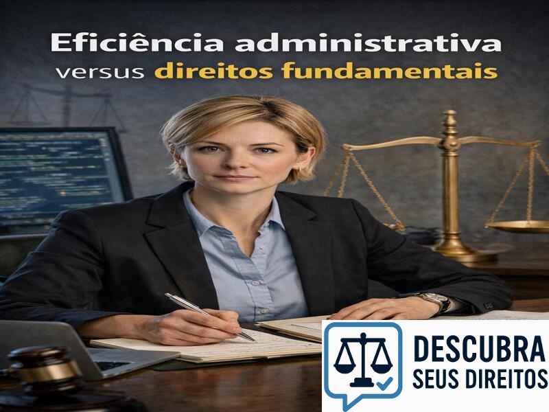 Eficiência administrativa versus direitos fundamentais