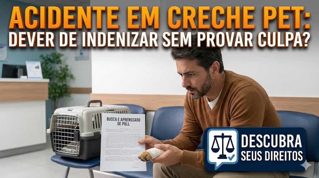 Creches para Pets (Daycare) e Acidentes entre Animais: o dever de vigilância e o ressarcimento veterinário obrigatório