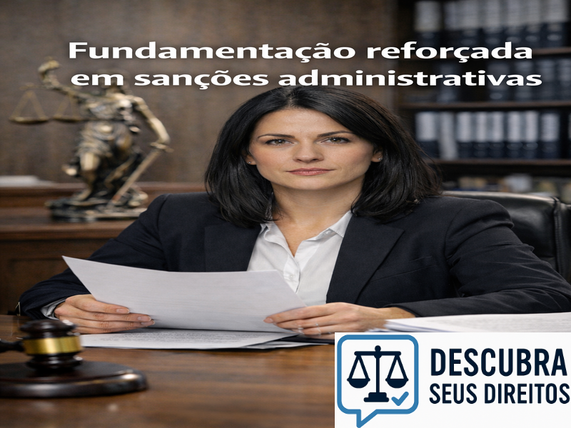 Fundamentação reforçada em sanções administrativas