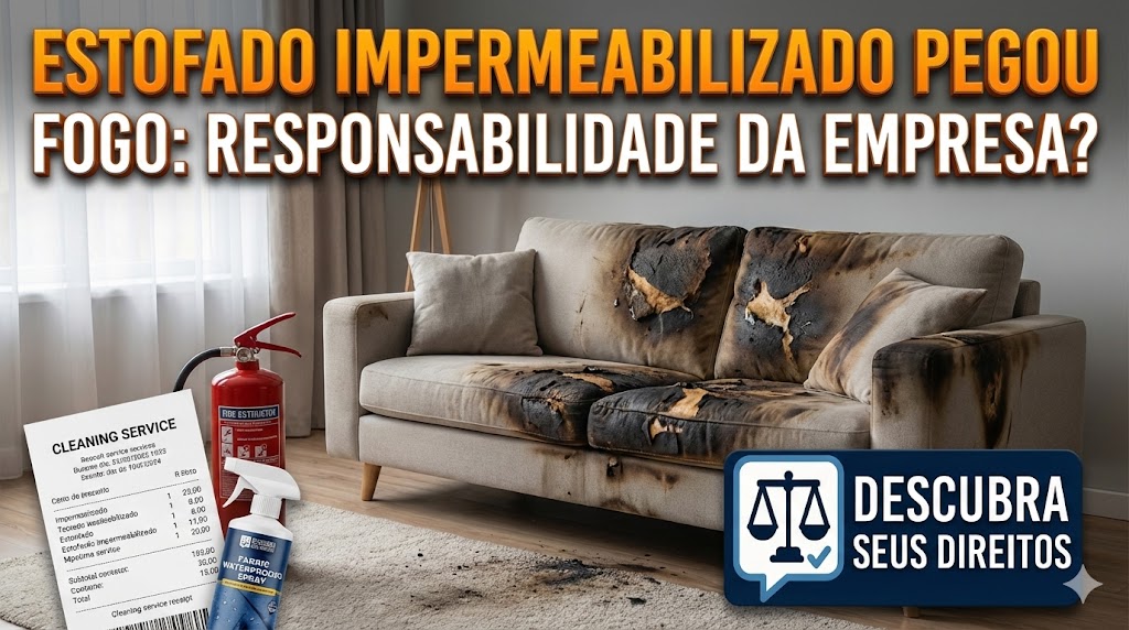 Estofados Impermeabilizados que Pegam Fogo: a responsabilidade civil do prestador pelo uso negligente de solventes inflamáveis
