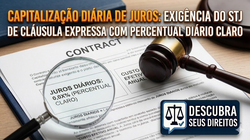 Capitalização Diária de Juros em Contratos Bancários: a exigência de cláusula expressa e percentual diário claro