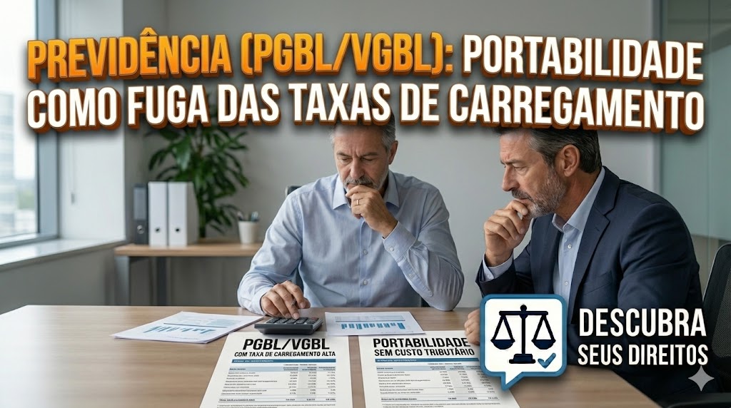Taxa de Administração e Carregamento em Previdência (PGBL/VGBL): a portabilidade como instrumento de proteção patrimonial