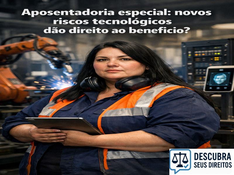 Aposentadoria especial: novos riscos tecnológicos dão direito ao benefício?