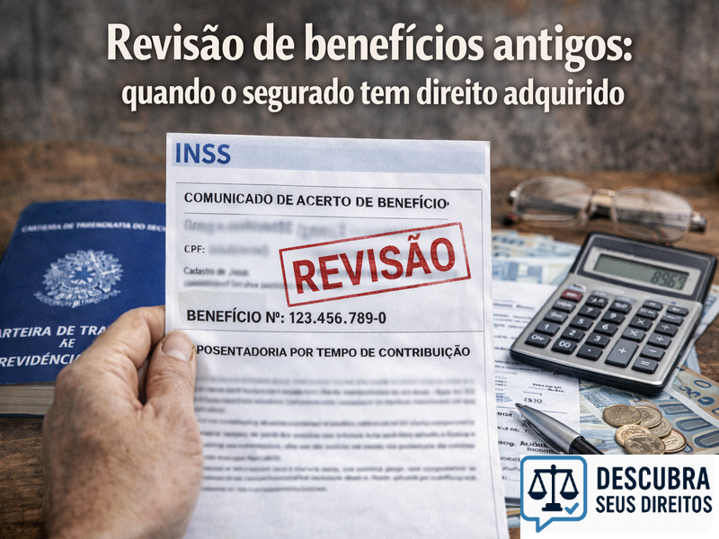 Revisão de benefícios antigos: quando o segurado tem direito adquirido