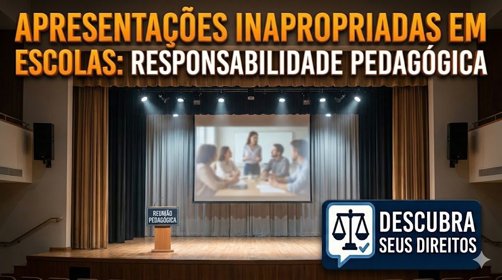 Apresentações Culturais com Conotação Sexual em Escolas Infantis: há violação jurídica?