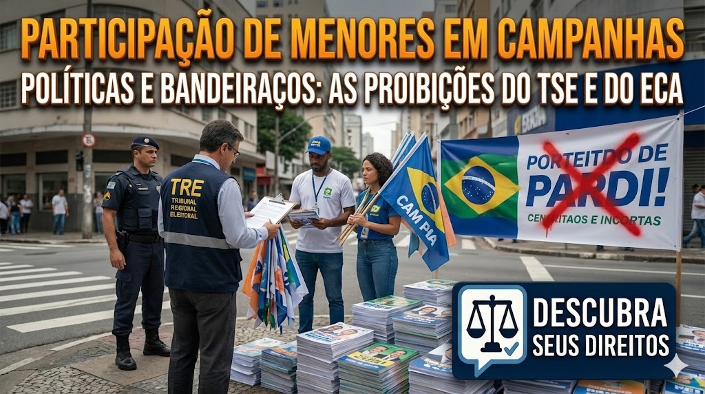 Participação de Menores em Campanhas Políticas e Bandeiraços: há proibição legal?