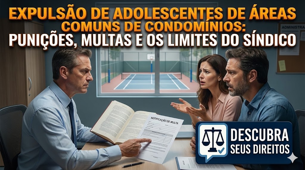 Expulsão de Adolescentes de Áreas Comuns de Condomínios: o síndico pode banir o menor das quadras por vandalismo?