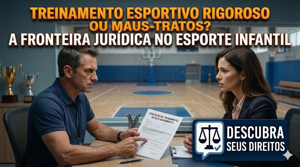 Atividades Esportivas de Alto Rendimento na Infância (Ginástica/Futebol): quando o treinamento rigoroso vira maus-tratos?