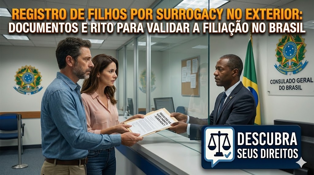 Registro Civil de Filhos Gerados no Exterior por Reprodução Assistida (Surrogacy): quais documentos são exigidos no Brasil?