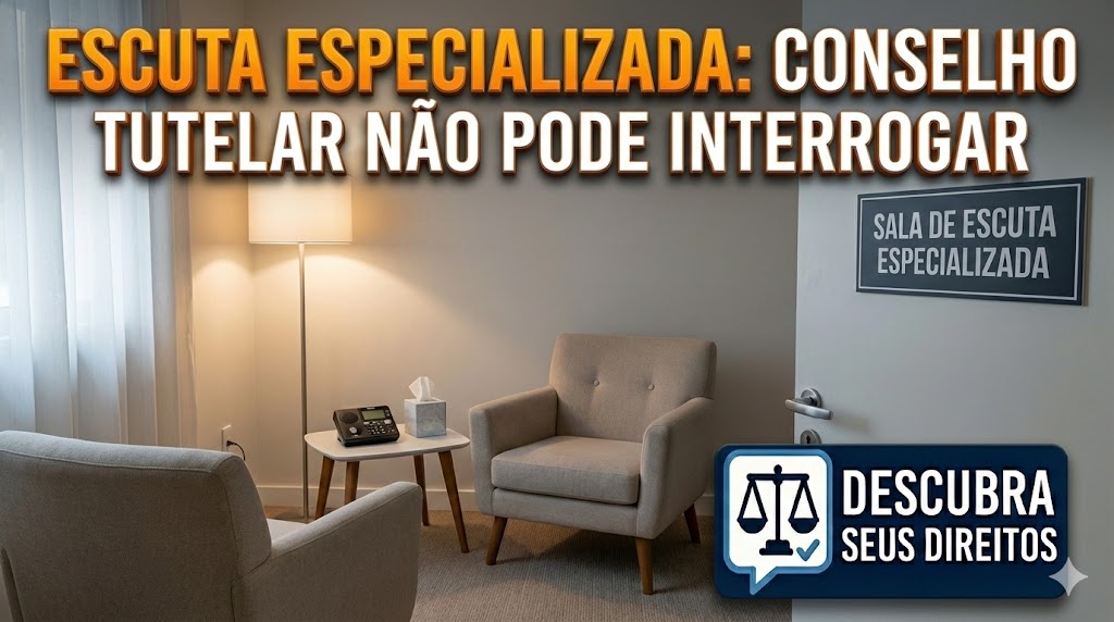 Escuta Especializada em Conselhos Tutelares: os limites da atuação para evitar interrogatórios traumáticos