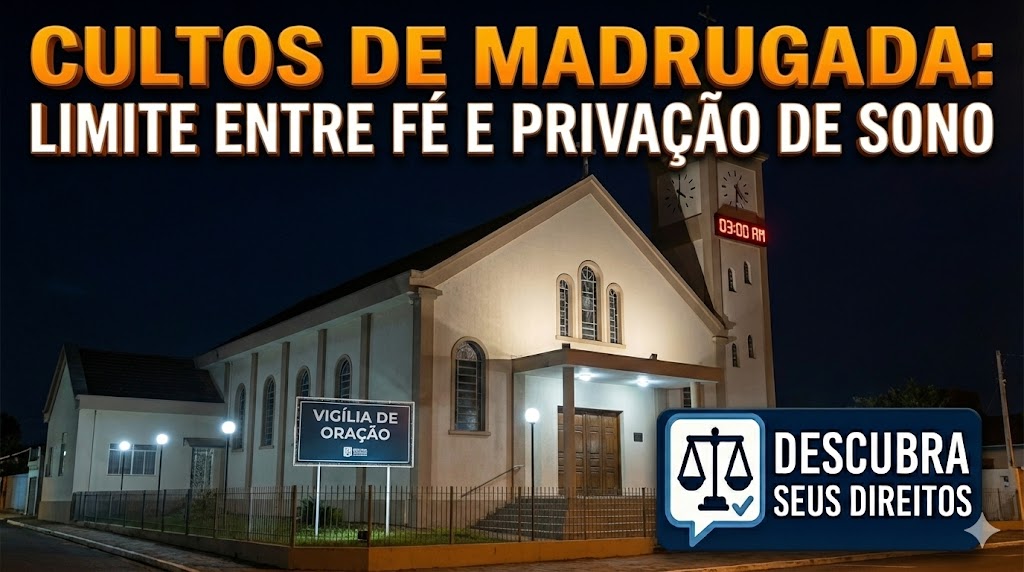 Crianças e Adolescentes em Cultos Religiosos Madrugada Adentro: liberdade de fé ou exposição à exaustão física?