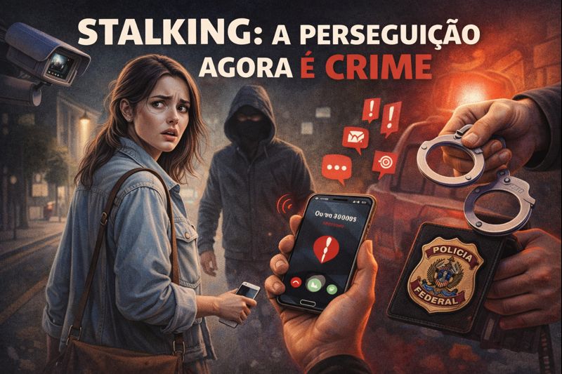 Stalking: a perseguição agora é crime