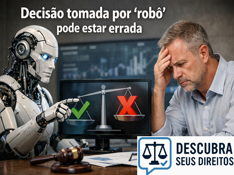 Decisão tomada por 'robô' pode estar errada
