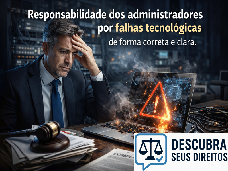 Responsabilidade dos administradores por falhas tecnológicas