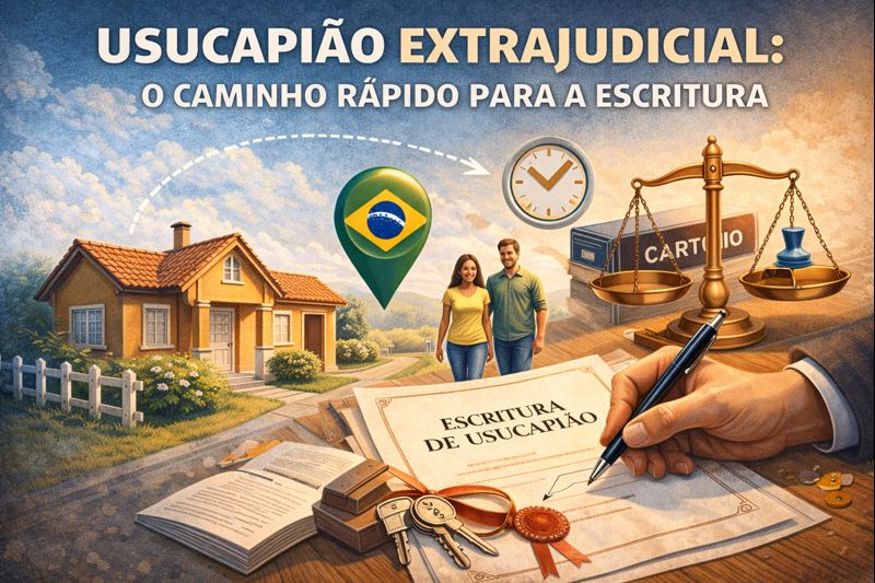 Usucapião Extrajudicial: O caminho rápido para a escritura