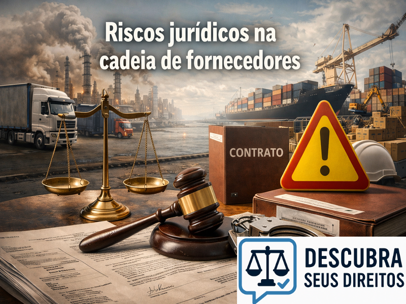 Riscos jurídicos na cadeia de fornecedores