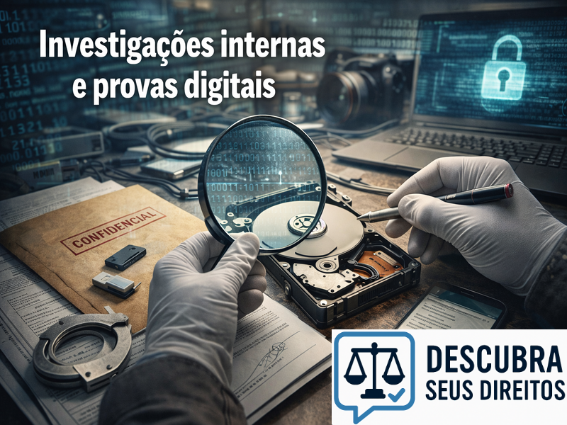 Investigações internas e provas digitais