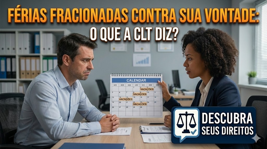 Imposição de Férias Fracionadas: o empregador pode dividir o descanso em três períodos sem consentimento do trabalhador?
