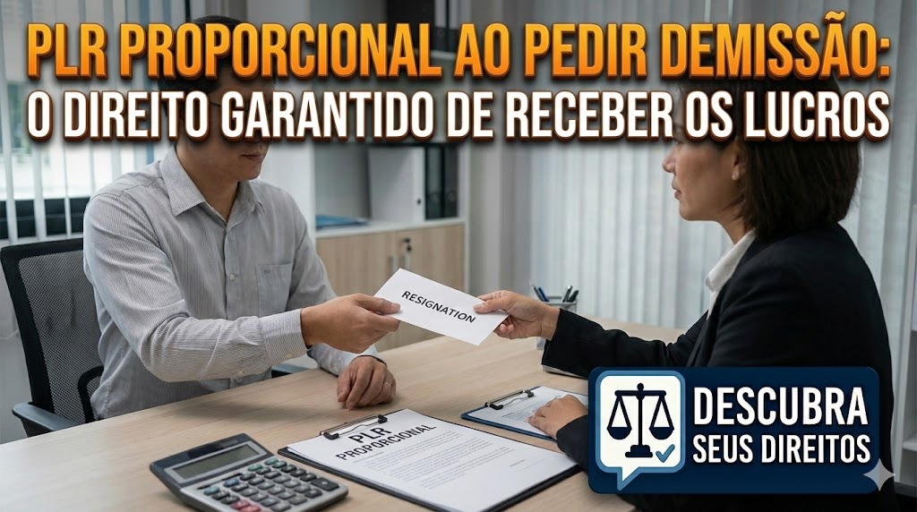 PLR Proporcional no Pedido de Demissão: quem sai da empresa no meio do ano perde o direito aos lucros?