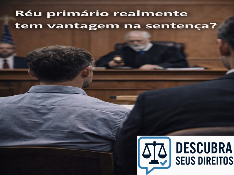 Réu primário realmente tem vantagem na sentença?