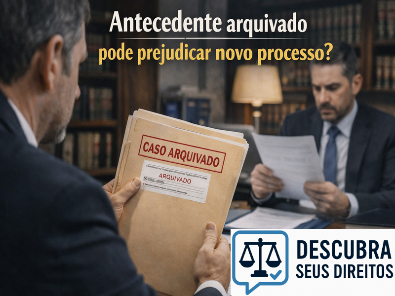 Antecedente arquivado pode prejudicar novo processo?