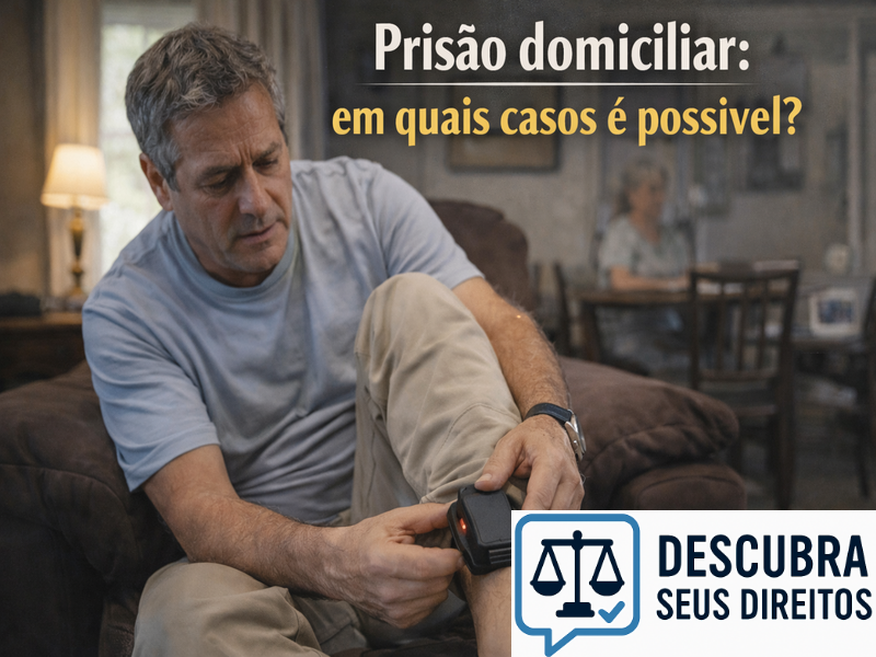 Prisão domiciliar: em quais casos é possível?