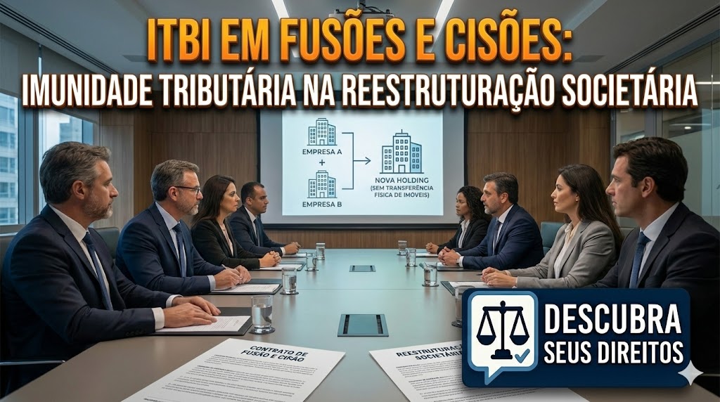 ITBI em Operações de Fusão ou Cisão: há imposto quando não há transferência física do imóvel?