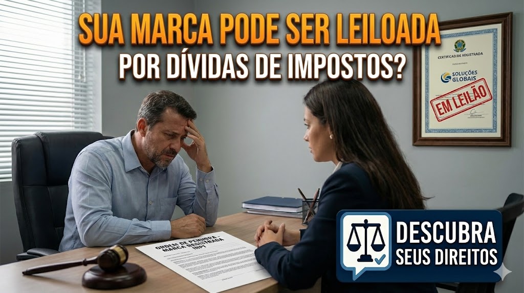 Penhora de Marca Registrada no INPI: o Fisco pode leiloar o nome da sua empresa para pagar impostos?