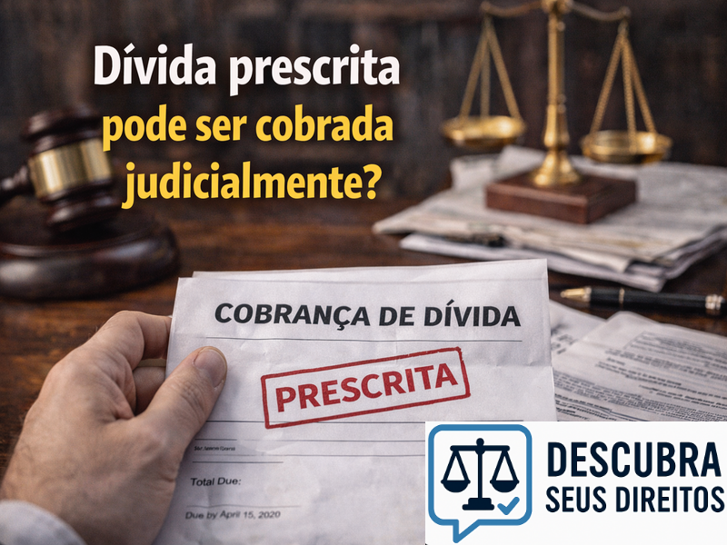 Dívida prescrita pode ser cobrada judicialmente?
