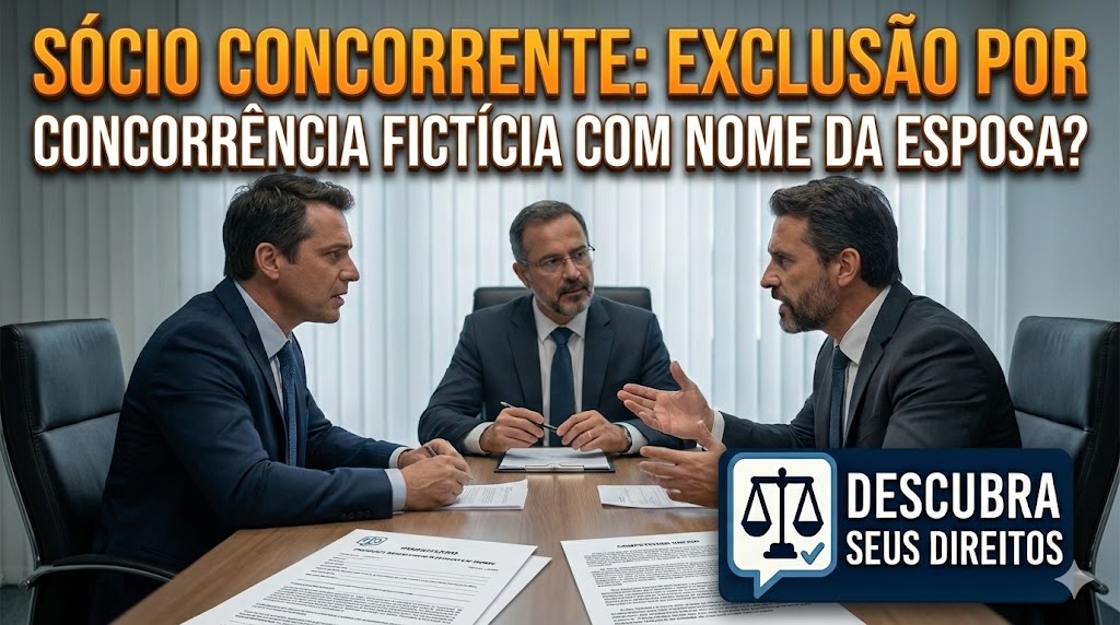 Exclusão de Sócio por Concorrência Fictícia: o que acontece quando o produto rival é registrado em nome de terceiro