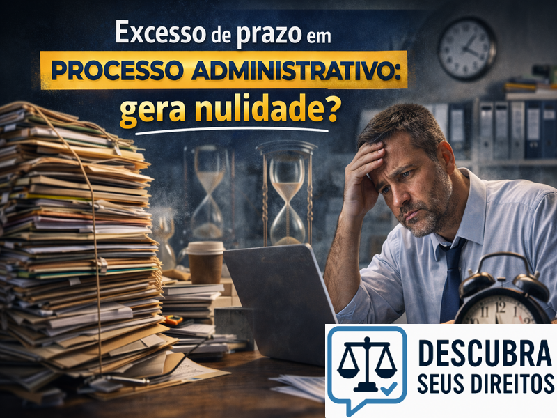 Excesso de prazo em processo administrativo: gera nulidade?