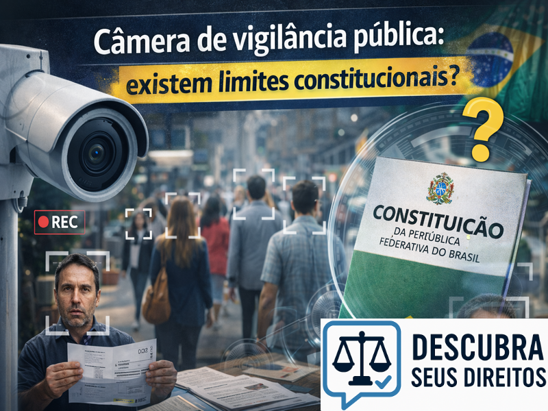 Câmera de vigilância pública: existem limites constitucionais?