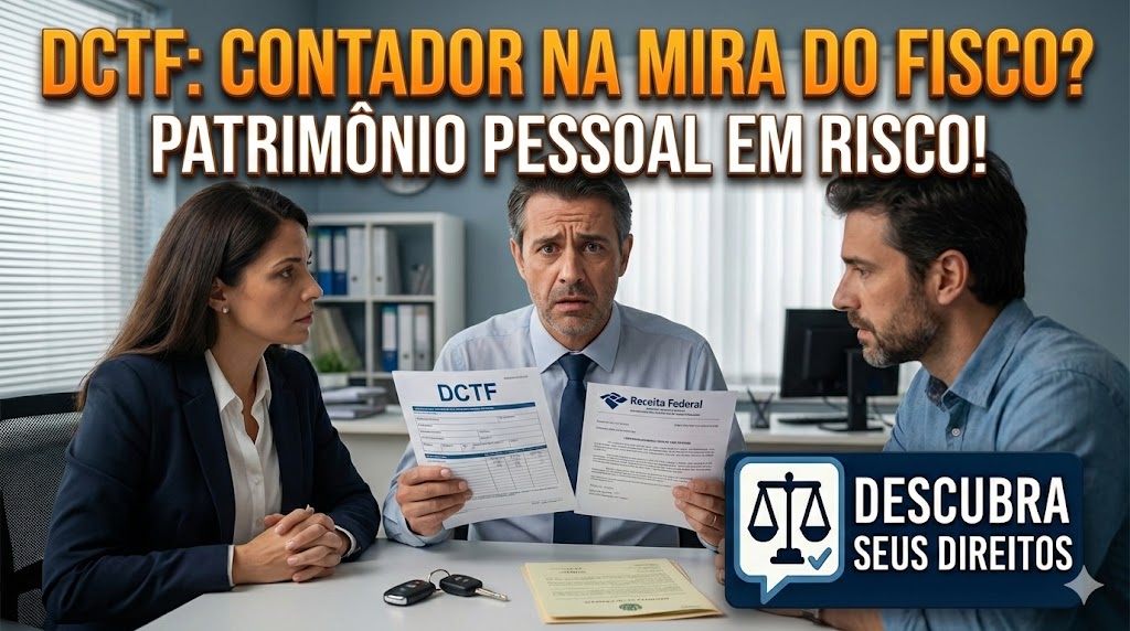 Responsabilidade do Profissional Contábil: quando o Fisco pode atingir o patrimônio pessoal do contador por omissões na DCTF do cliente
