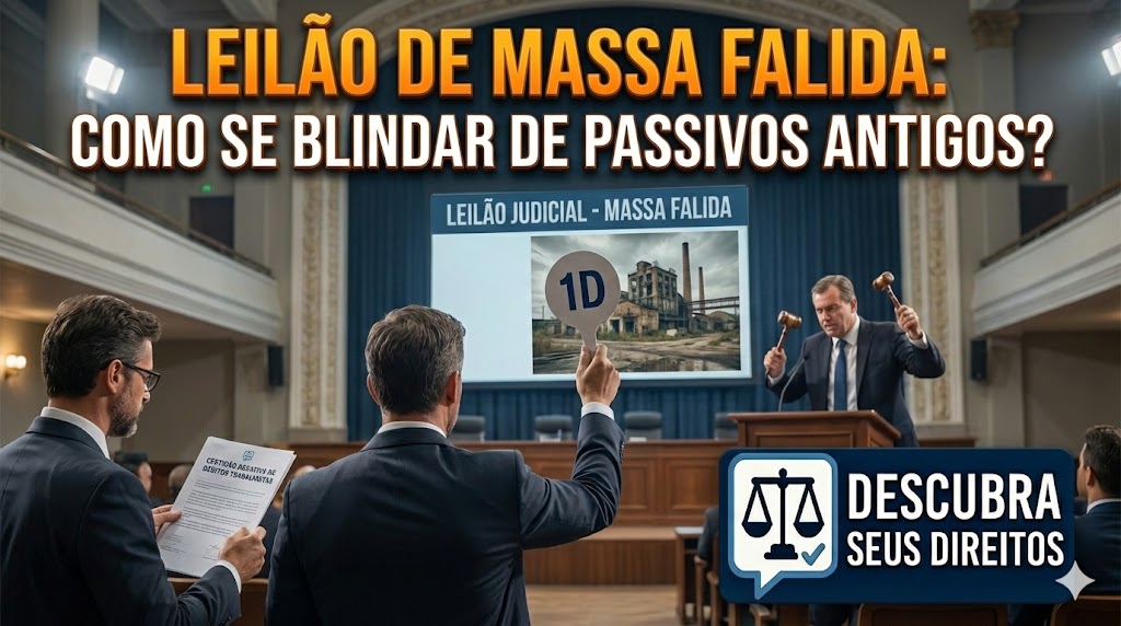 Sucessão Empresarial em Leilões de Massa Falida: o comprador herda dívidas trabalhistas e fiscais da empresa quebrada?