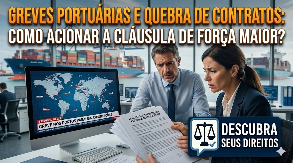 Quebra de Contratos por Greves Portuárias: atraso na exportação pode ser considerado força maior?