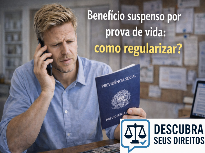 Benefício suspenso por prova de vida: como regularizar?