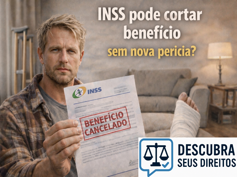 INSS pode cortar benefício sem nova perícia?