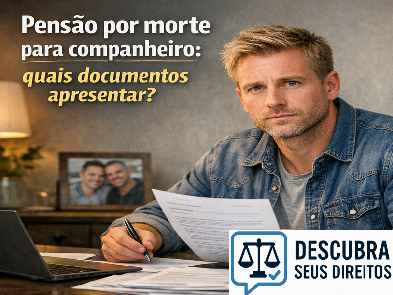 Pensão por morte para companheiro: quais documentos apresentar?