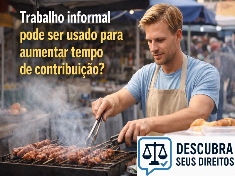 Trabalho informal pode ser usado para aumentar tempo de contribuição?