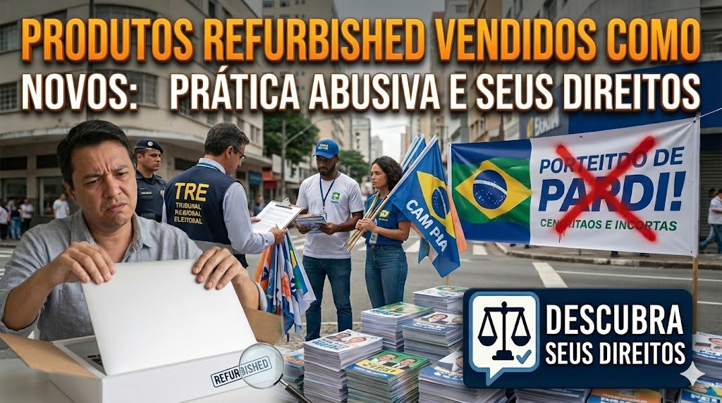 Produtos Refurbished Vendidos como Novos: omitir o recondicionamento é prática abusiva?