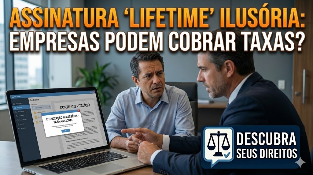 Assinaturas Lifetime (Vitalícias) Ilusórias: é legal bloquear funções após vender acesso “perpétuo”?