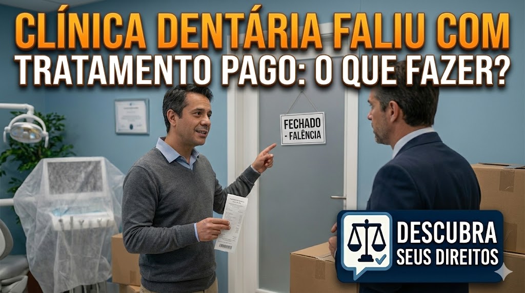 Clínicas Dentárias em Falência: quais são os direitos do paciente com tratamento ortodôntico interrompido?
