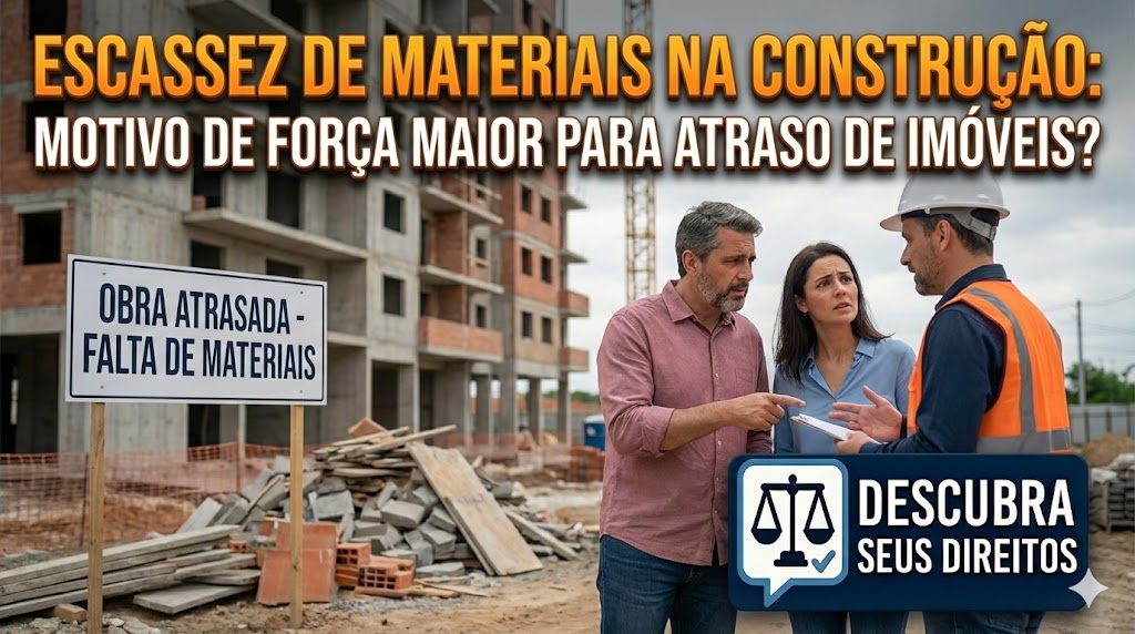 Escassez de Materiais na Construção Civil: construtoras podem alegar “força maior” para justificar atraso na entrega de imóveis na planta?