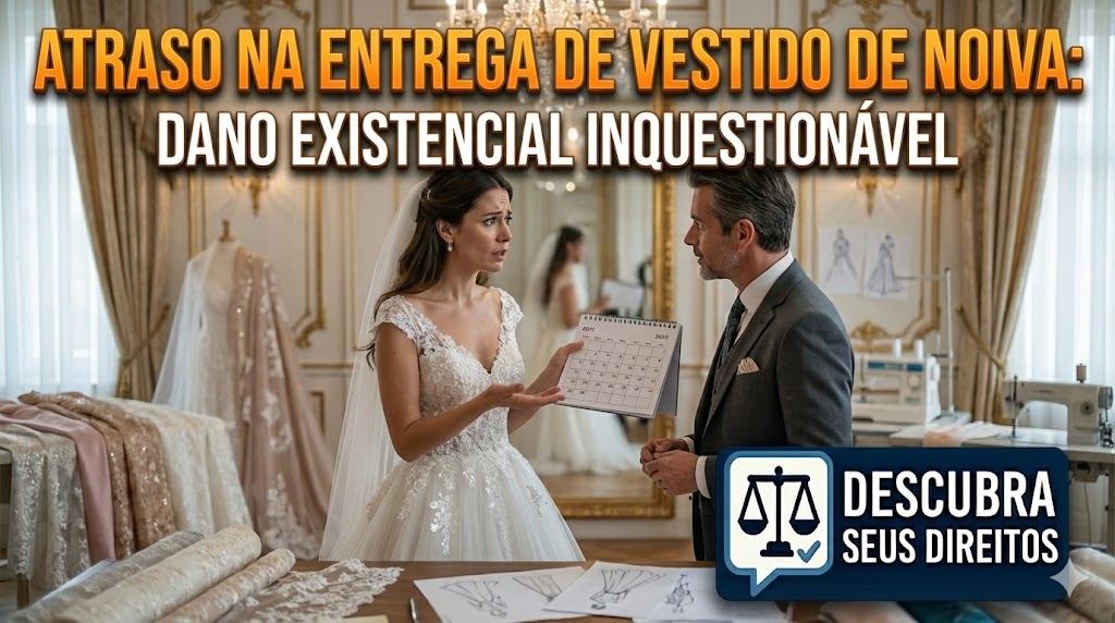 Atraso na Entrega de Vestidos de Alta-Costura: há dano existencial quando o ateliê falha na entrega do vestido de noiva ou formatura?