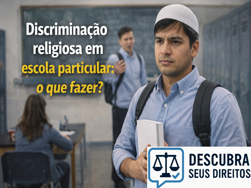 Discriminação religiosa em escola particular: o que fazer?