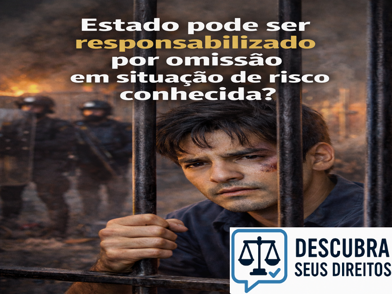 Estado pode ser responsabilizado por omissão em situação de risco conhecida?