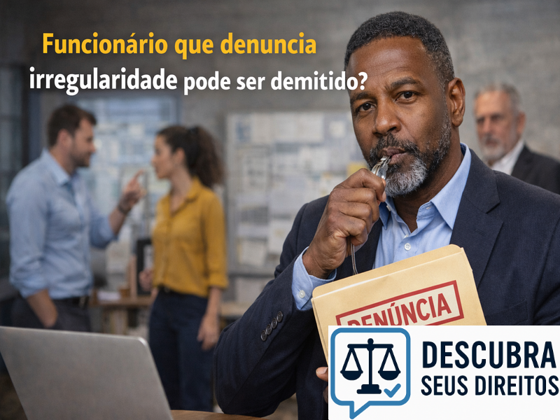 Funcionário que denuncia irregularidade pode ser demitido?