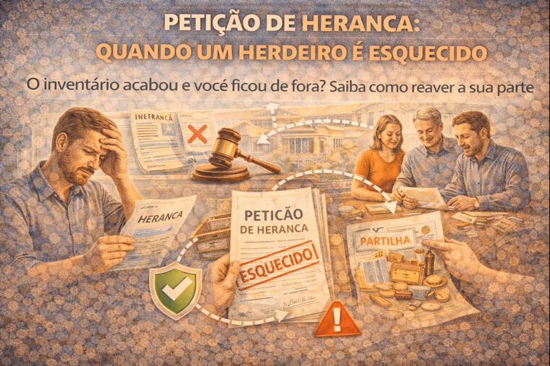 Petição de Herança: quando um herdeiro é esquecido